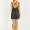 Aurora Lace Nightgown (Padded) in Black