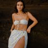 Kaia wrap in Honey wildflower