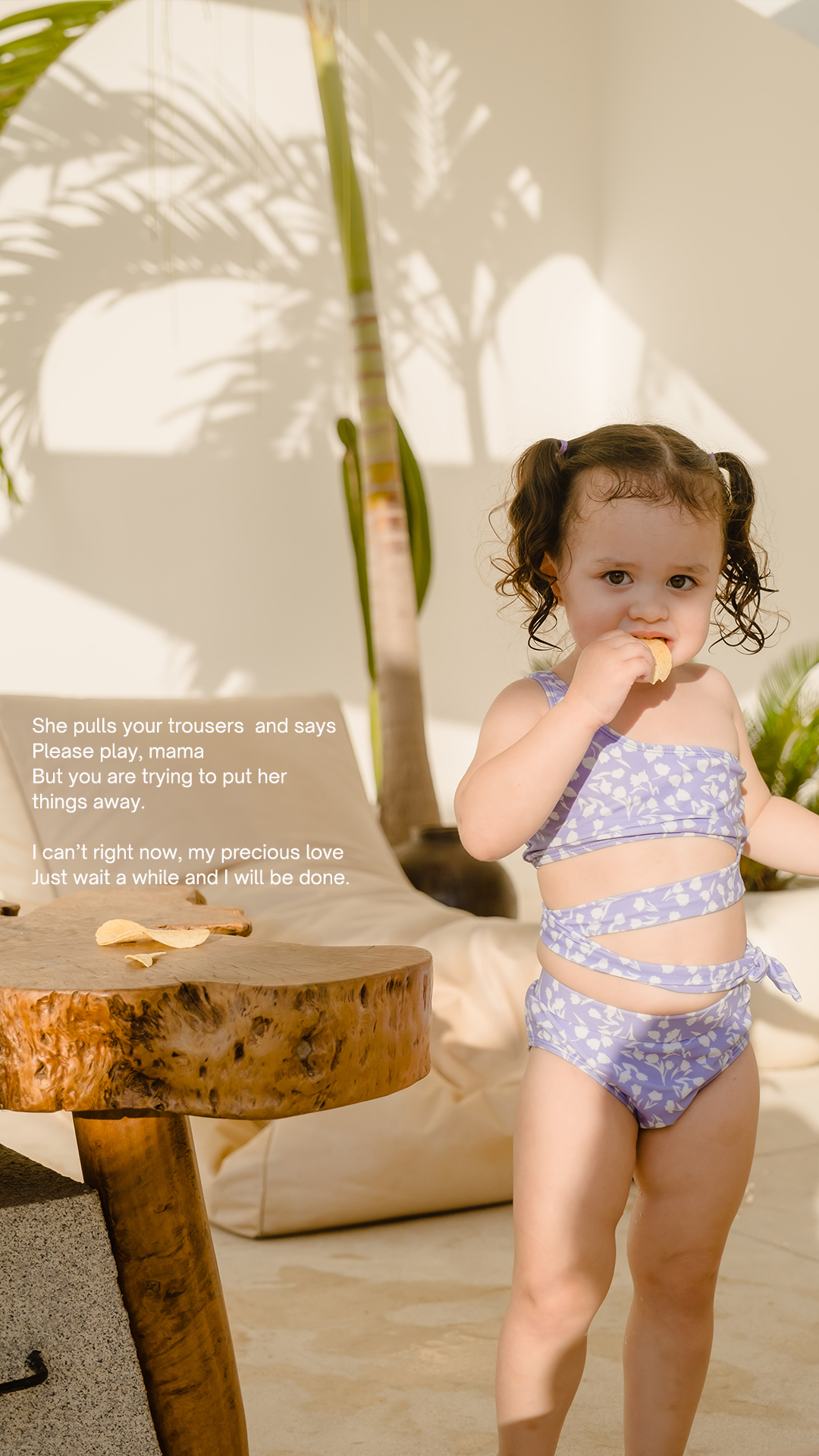 Mini Willa bikini set in Tulip dreams - Image 3