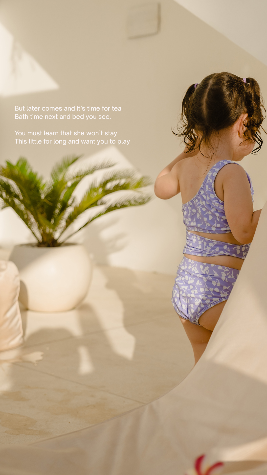 Mini Willa bikini set in Tulip dreams - Image 4