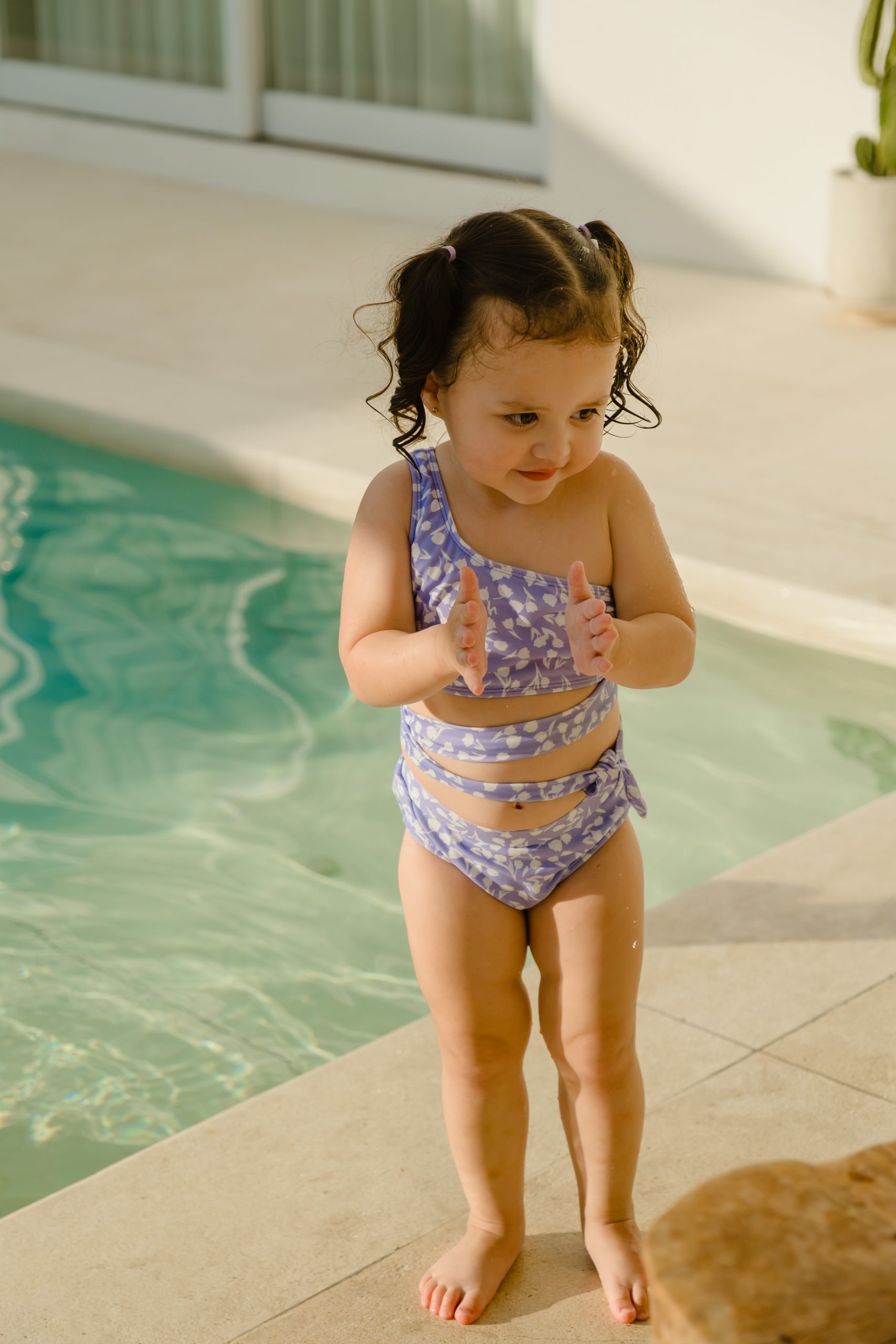 Mini Willa bikini set in Tulip dreams - Image 8