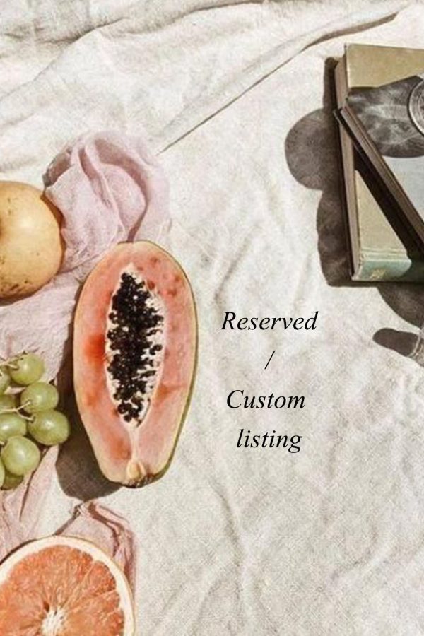 Reserved for Evelyn