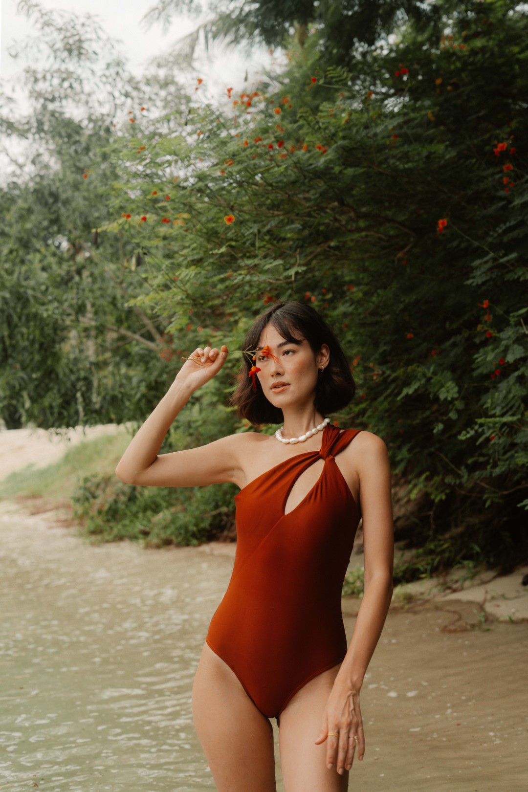 Ari monokini in salted caramel - Image 9