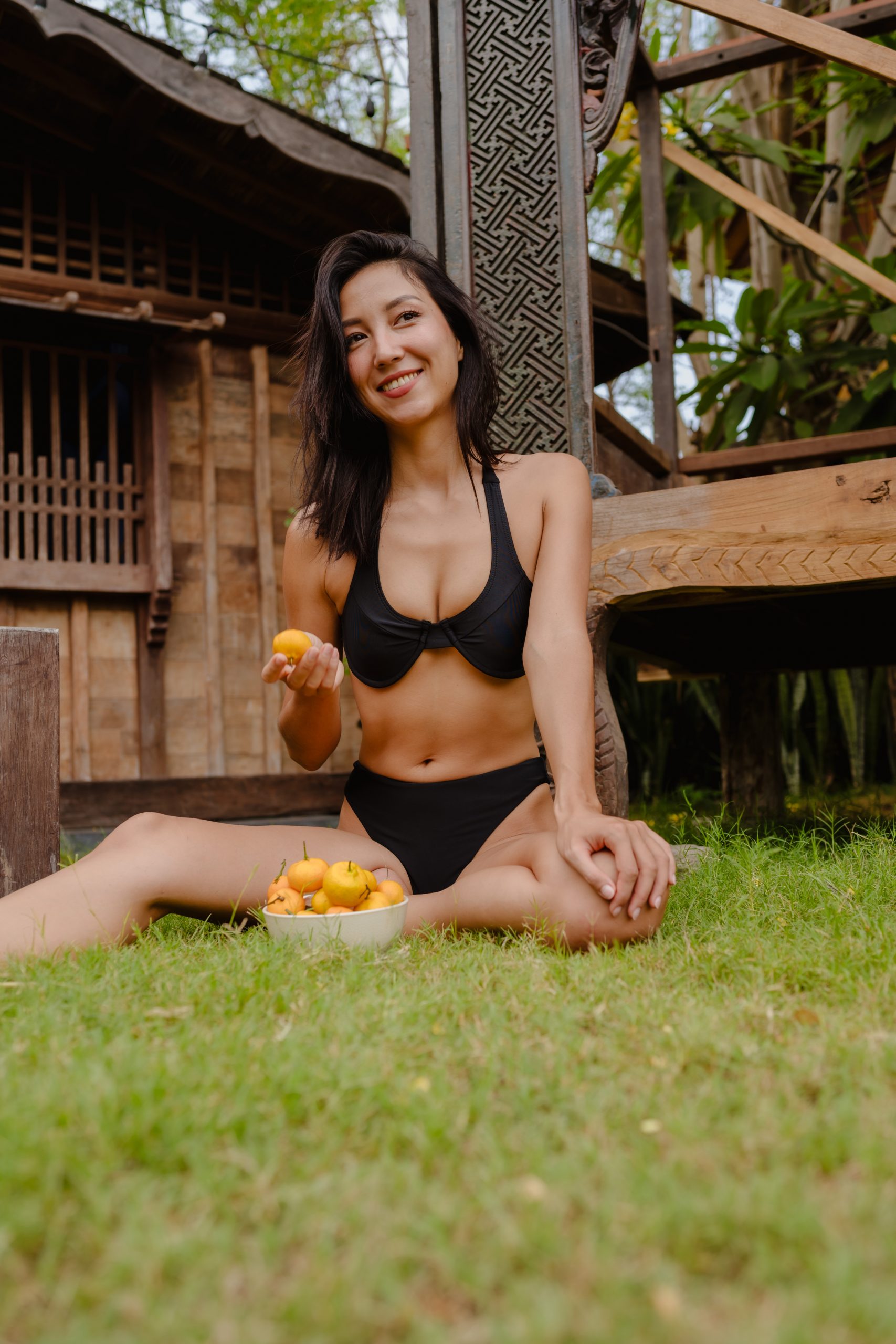 Mia underwire bikini top in rebirth basalt♻️ - Image 2