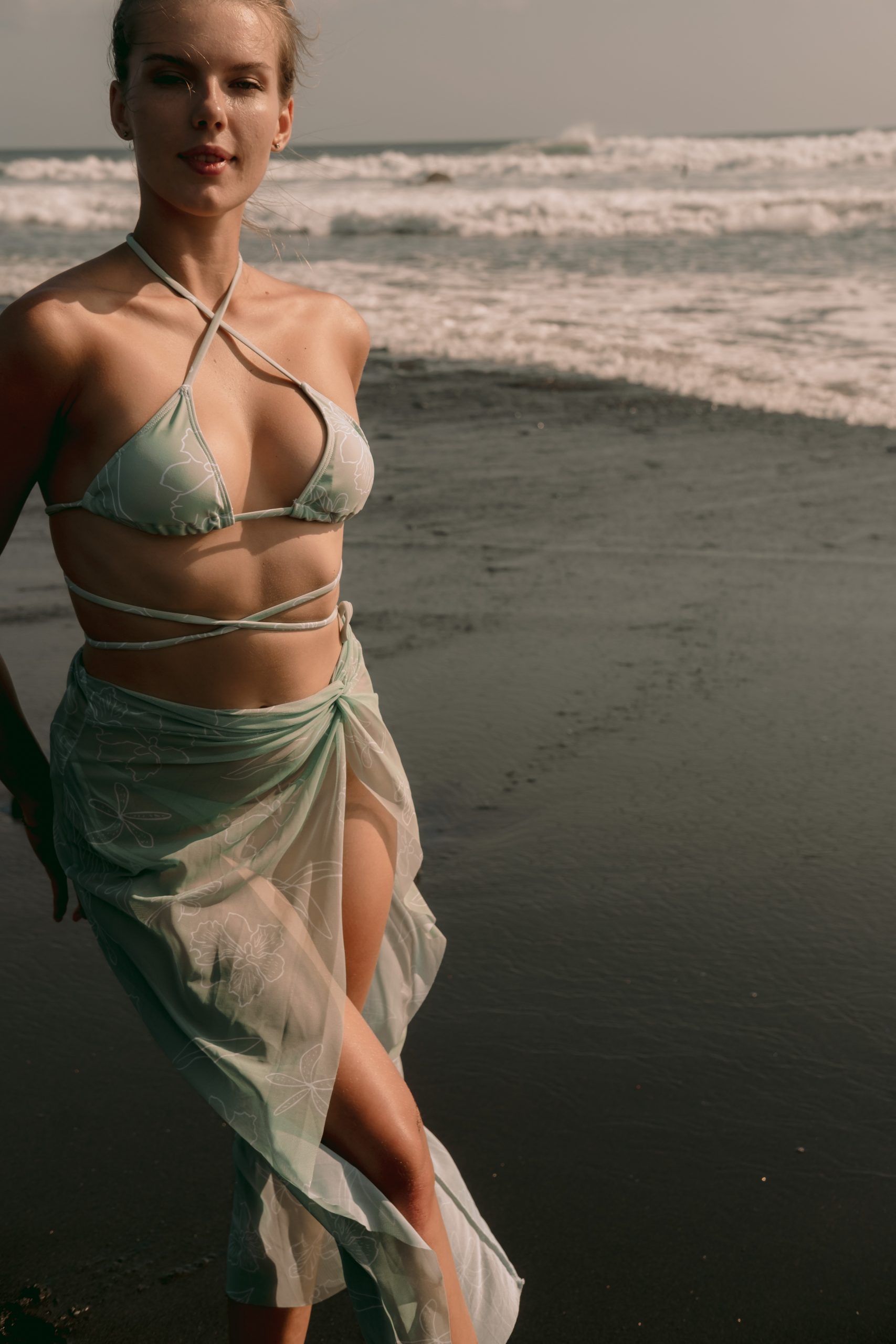 Rio mesh skirt in Spring Vanda - Image 7