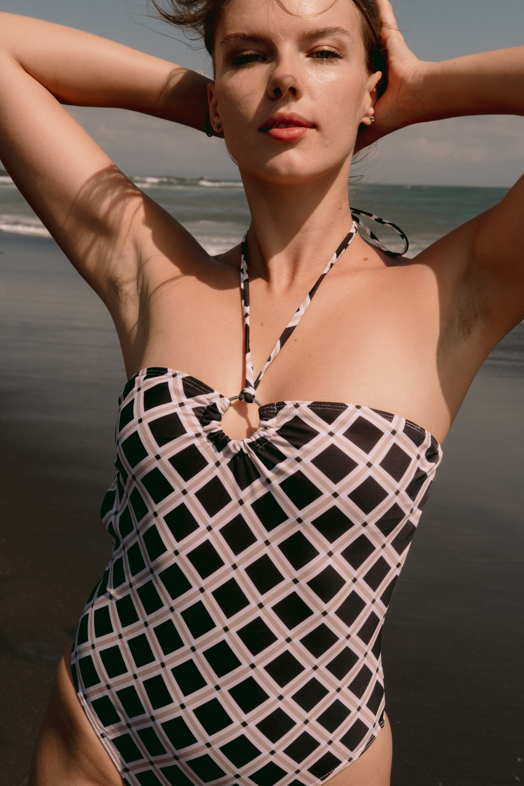 Rene monokini in Vintage Nightfall - Image 8